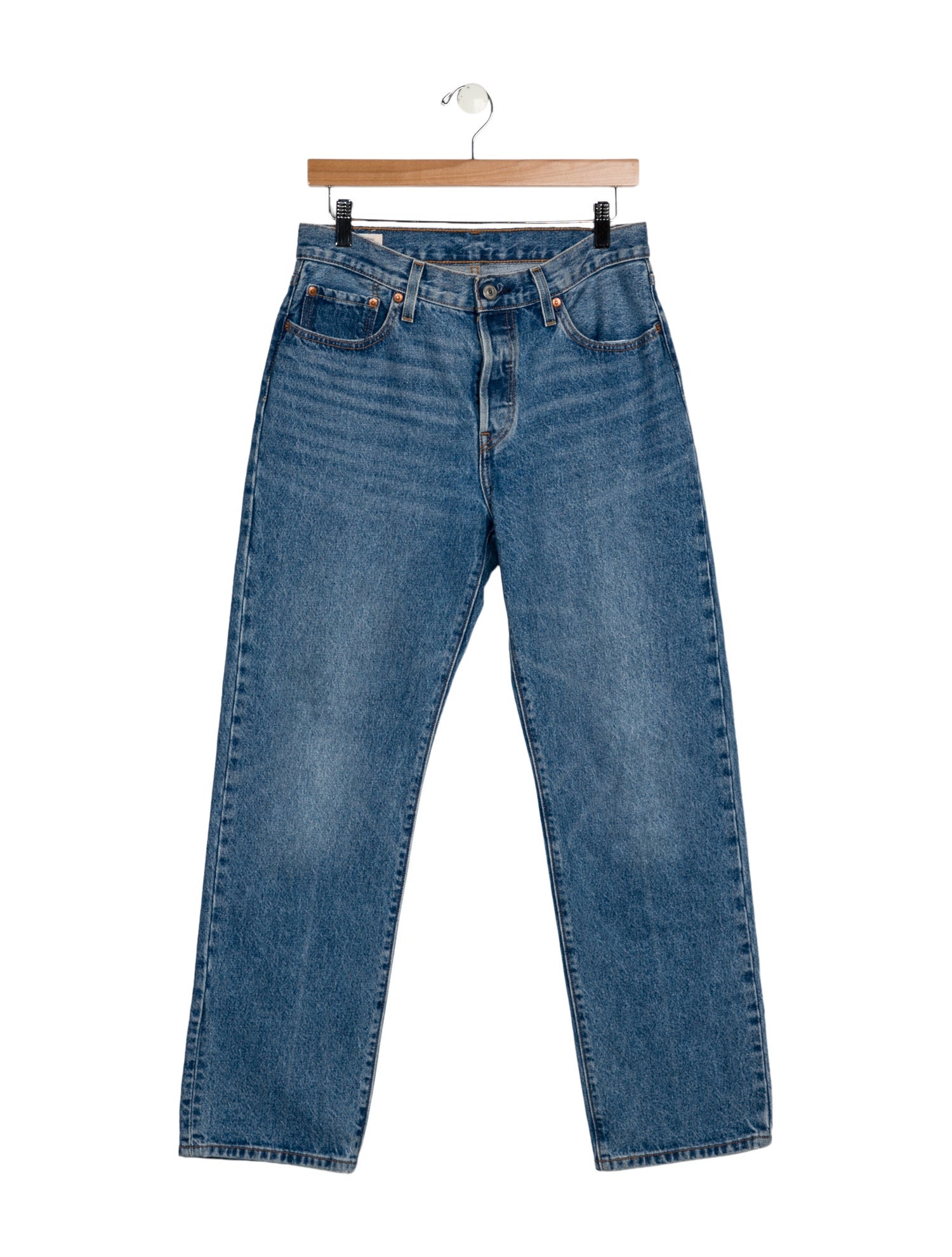 Vintage Levi's Mid-Rise Straight Leg Jeans