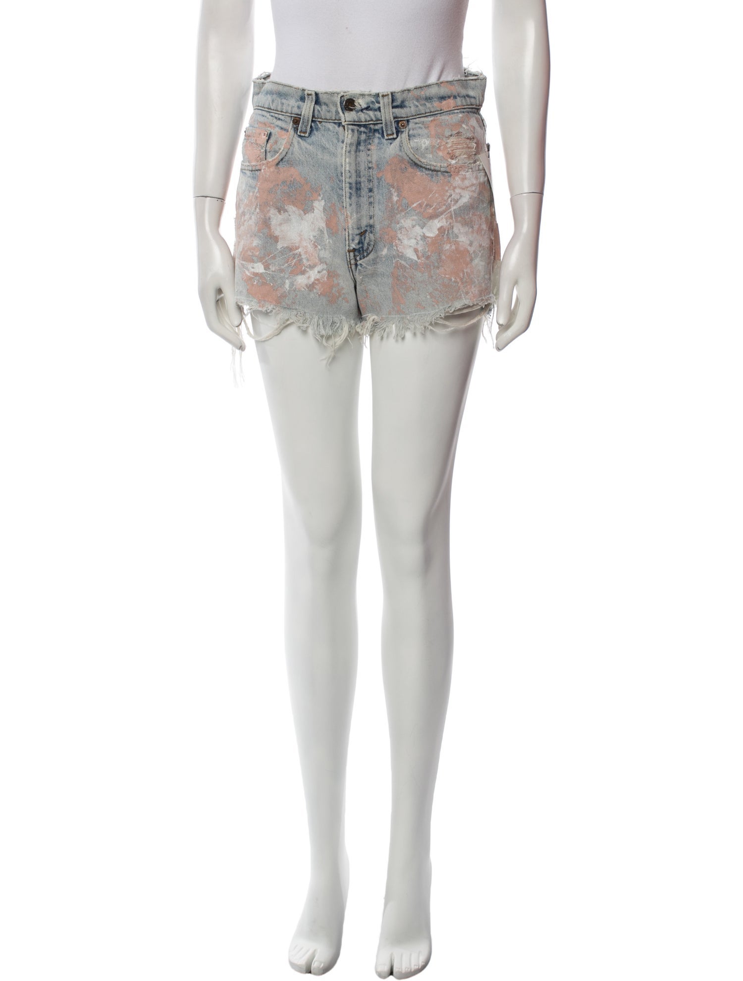 Vintage Levi's Printed Mini Shorts