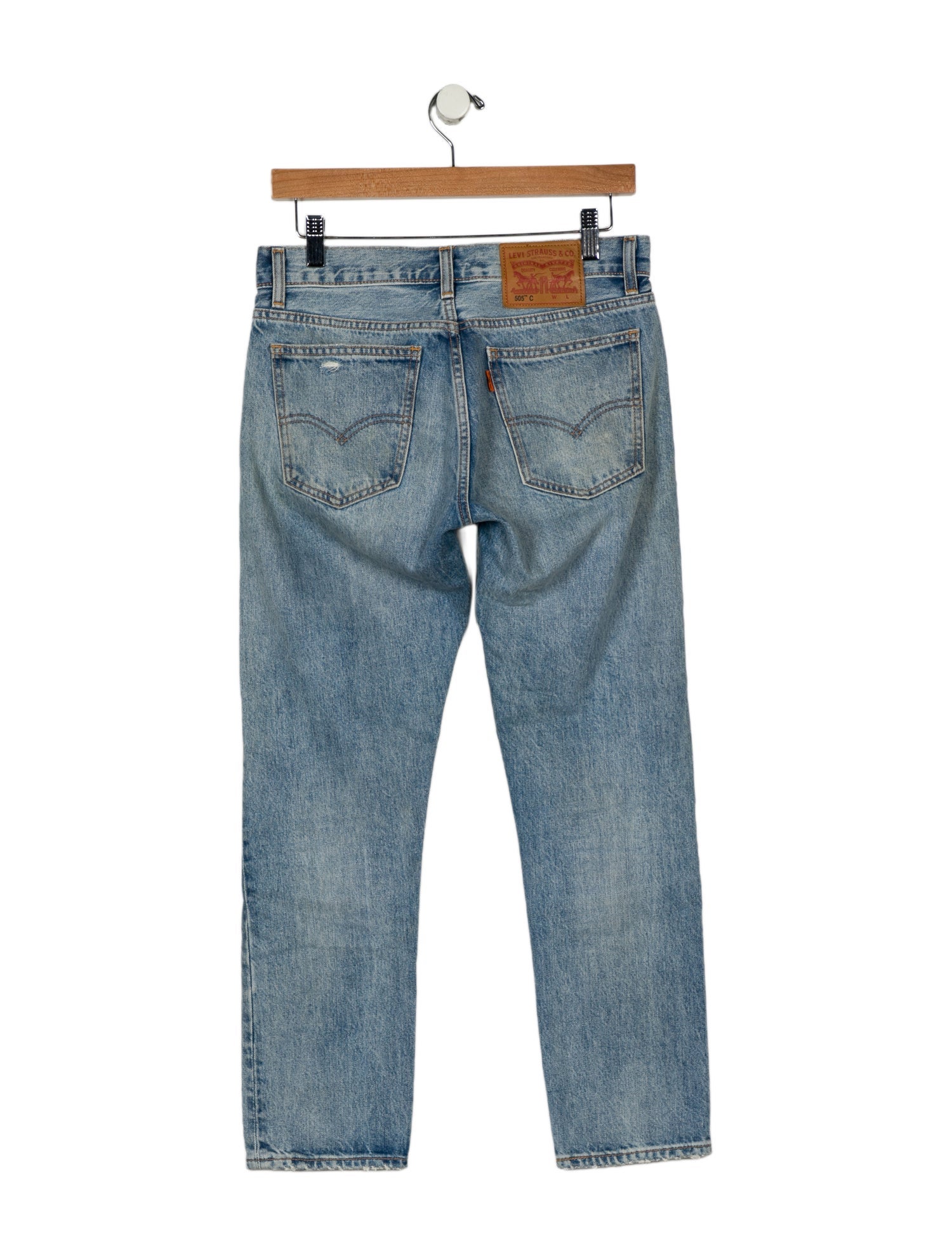 Vintage Levi's Mid-Rise Straight Leg Jeans