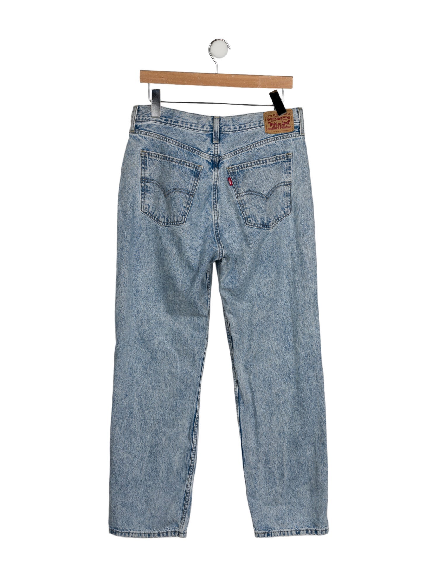 Vintage Levi's High-Rise Straight Leg Jeans