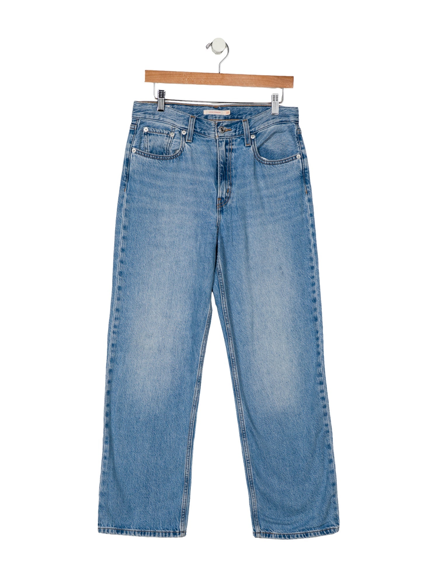 Vintage Levi's High-Rise Straight Leg Jeans