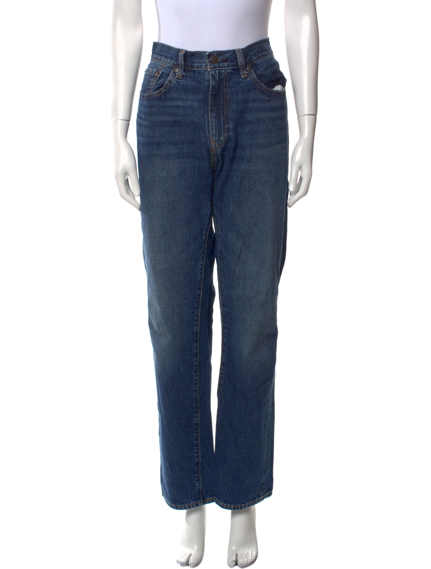 Levi Strauss High-Rise Straight Leg Jeans