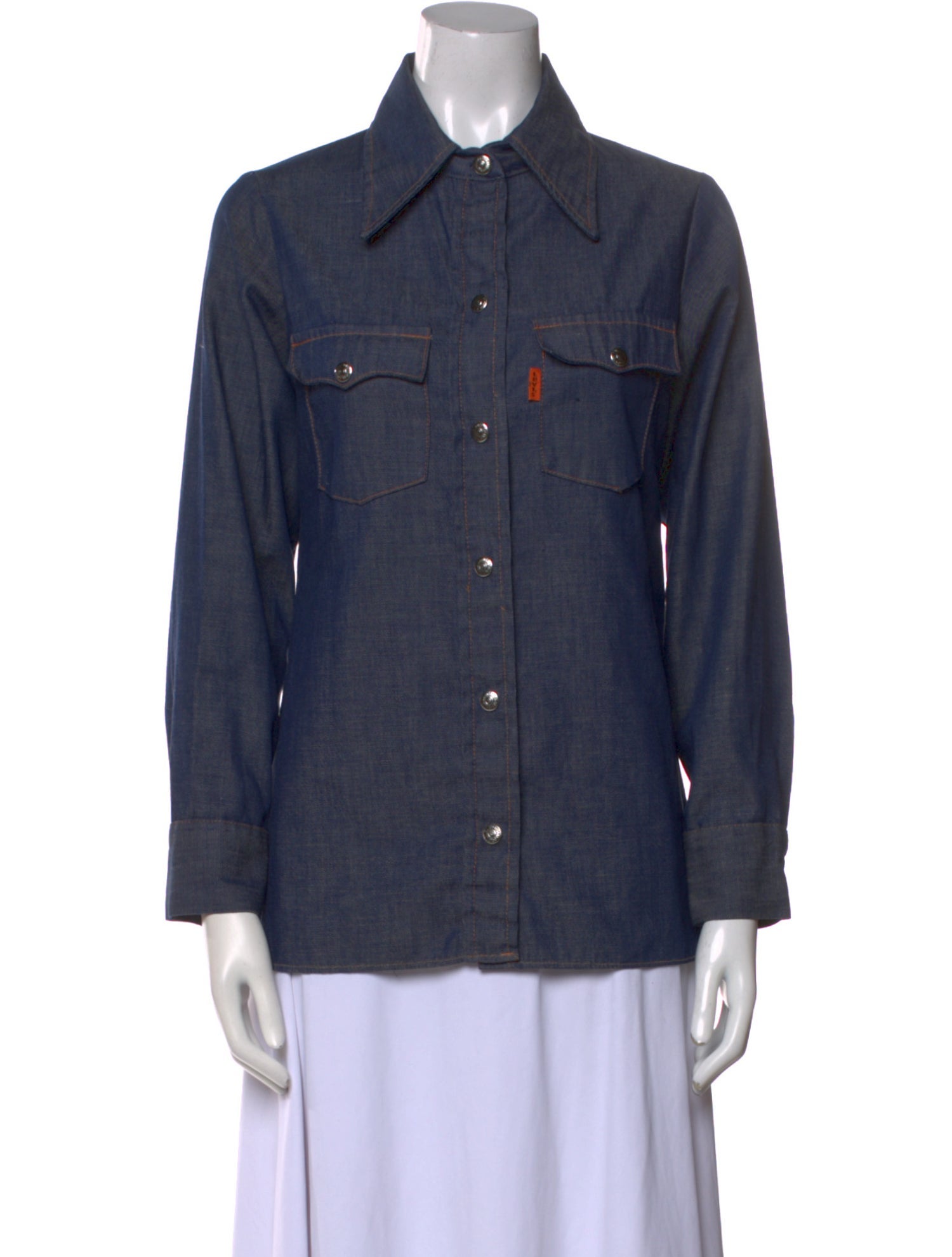 Vintage Levi's Vintage Long Sleeve Button-Up Top