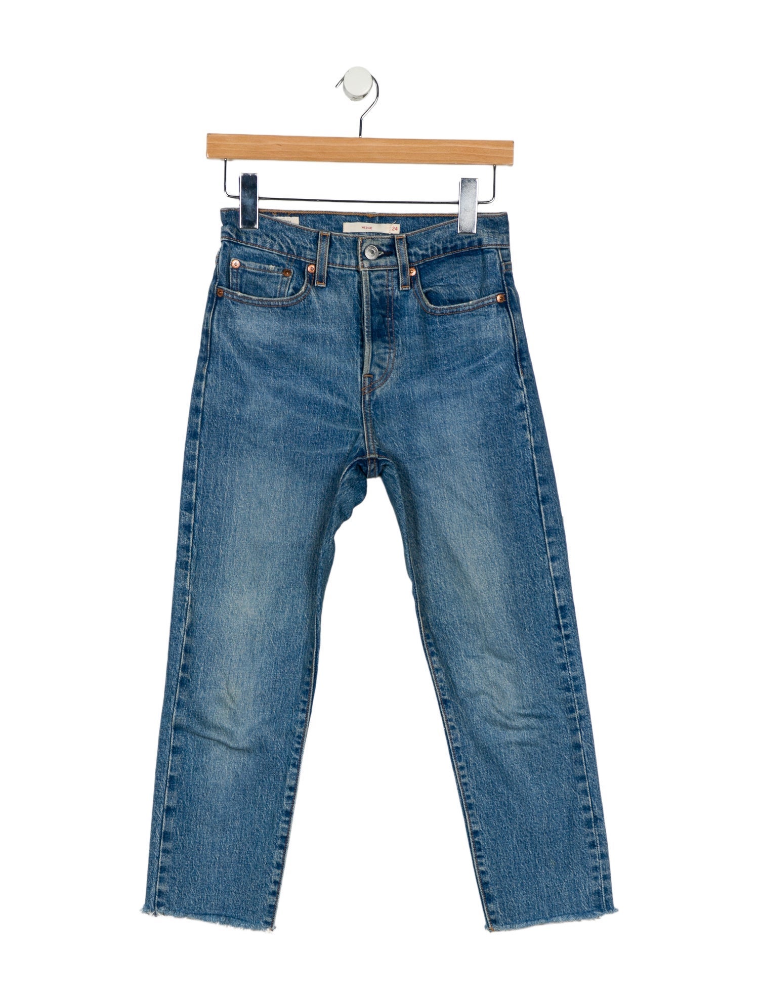 Vintage Levi's Mid-Rise Straight Leg Jeans