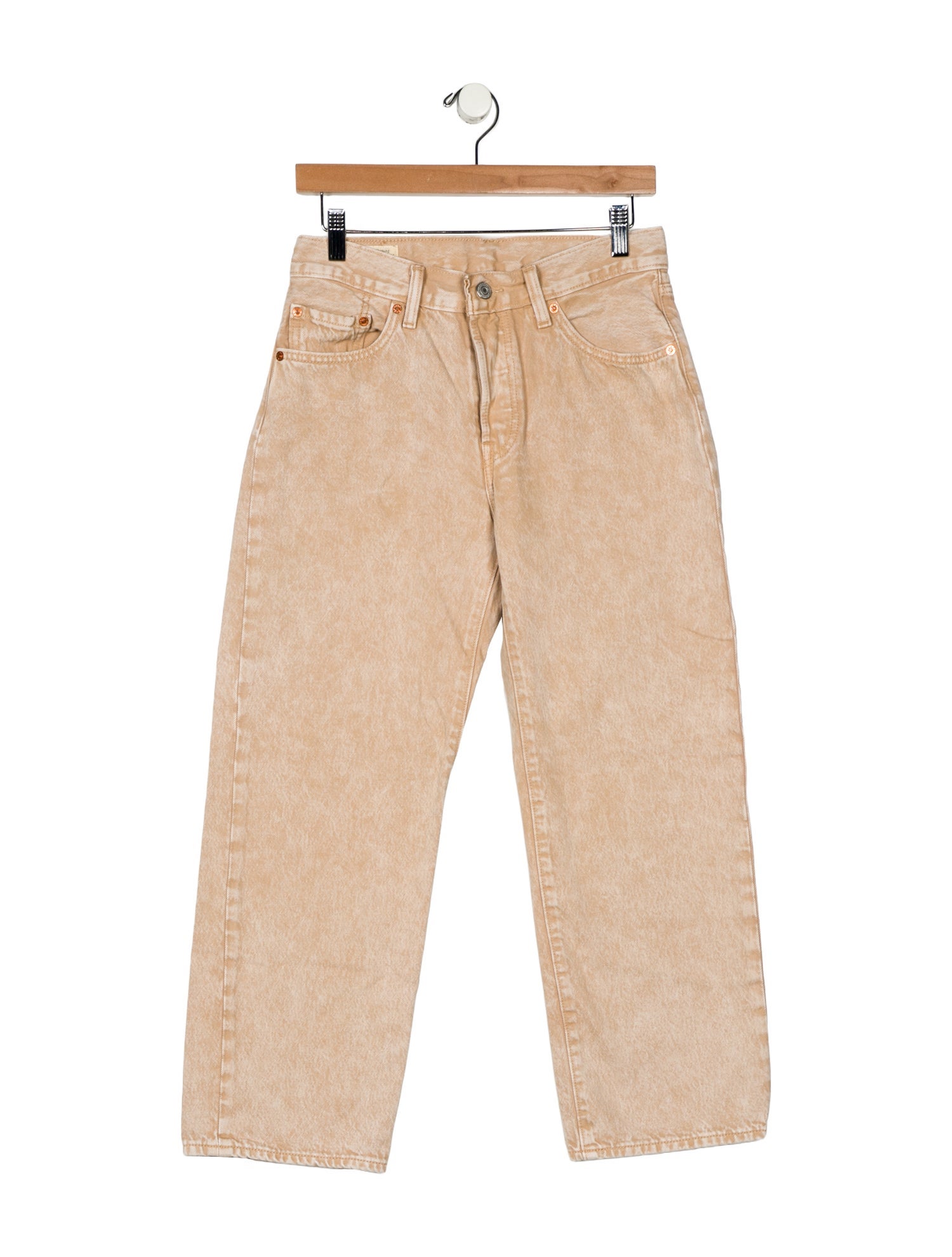 Levi Strauss Mid-Rise Straight Leg Jeans