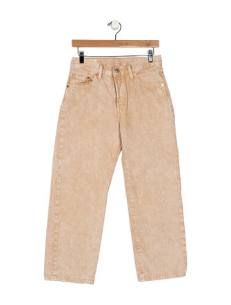 Levi Strauss Mid-Rise Straight Leg Jeans