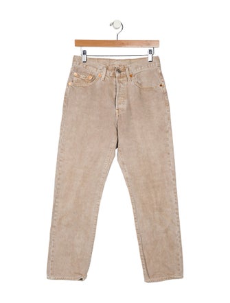 Levi Strauss Mid-Rise Straight Leg Jeans