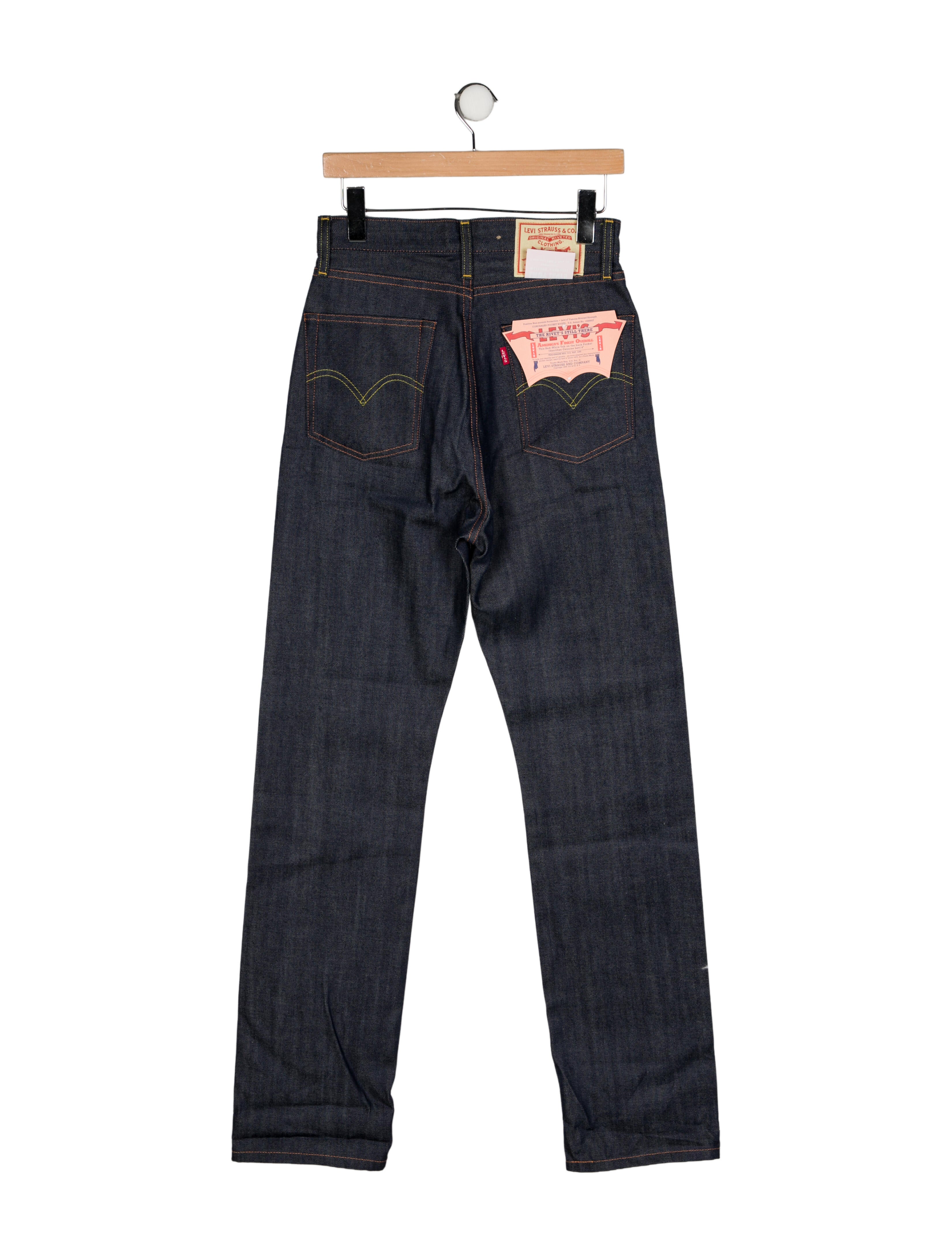 Vintage Levi's High-Rise Straight Leg Jeans