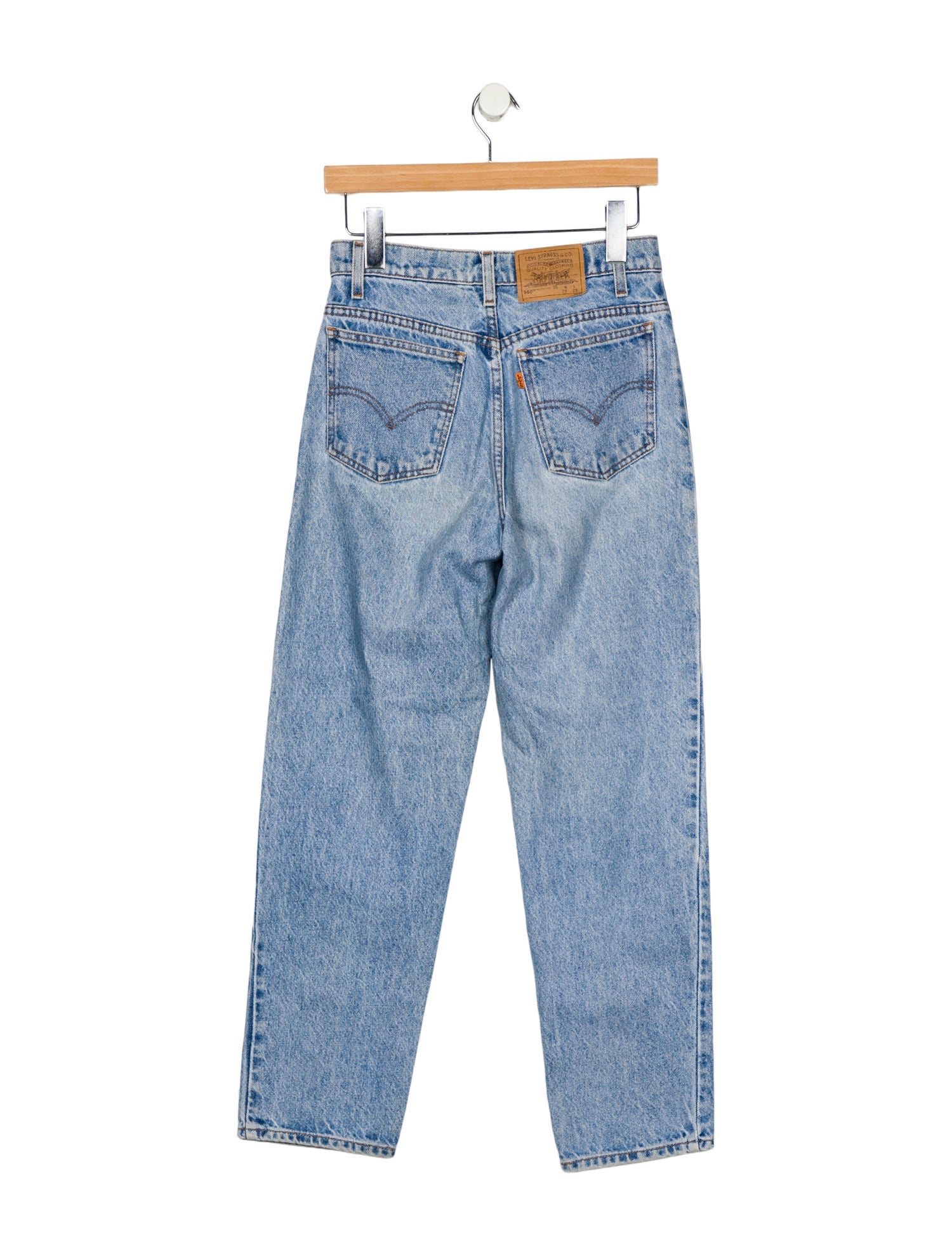 Vintage Levi's Mid-Rise Straight Leg Jeans