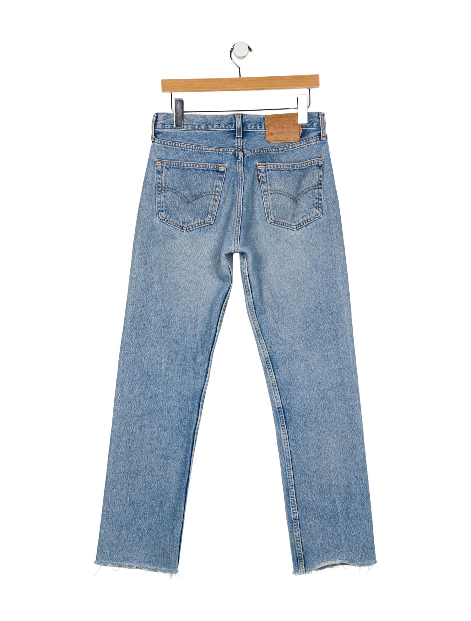 Vintage Levi's Mid-Rise Straight Leg Jeans