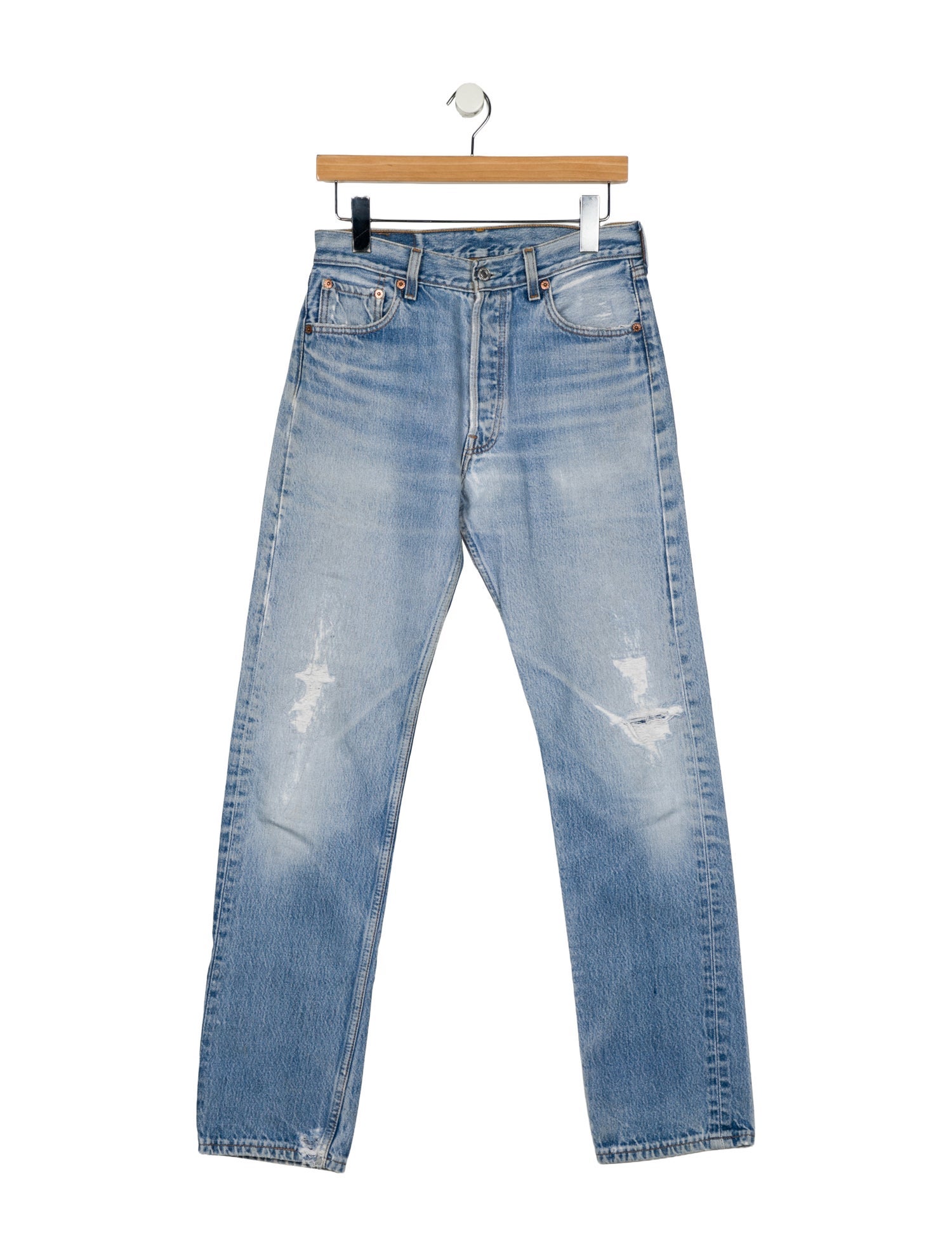 Vintage Levi's High-Rise Straight Leg Jeans