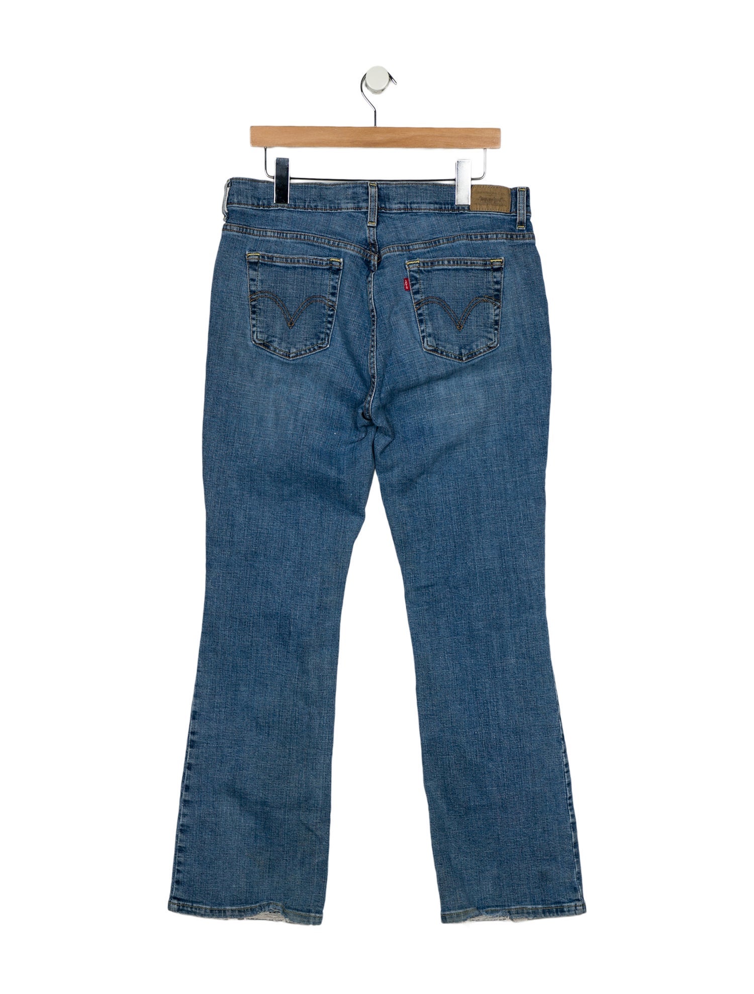 Vintage Levi's Mid-Rise Wide Leg Jeans