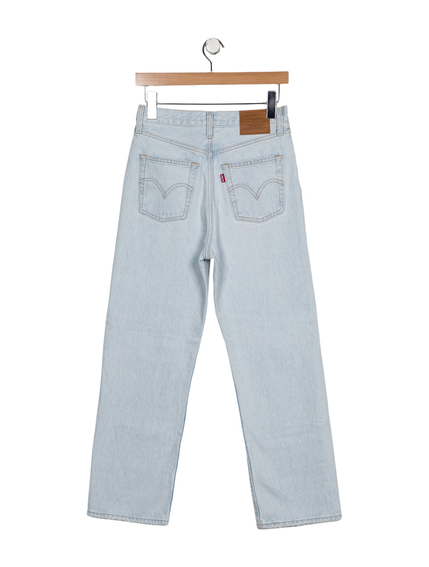 Vintage Levi's High-Rise Straight Leg Jeans