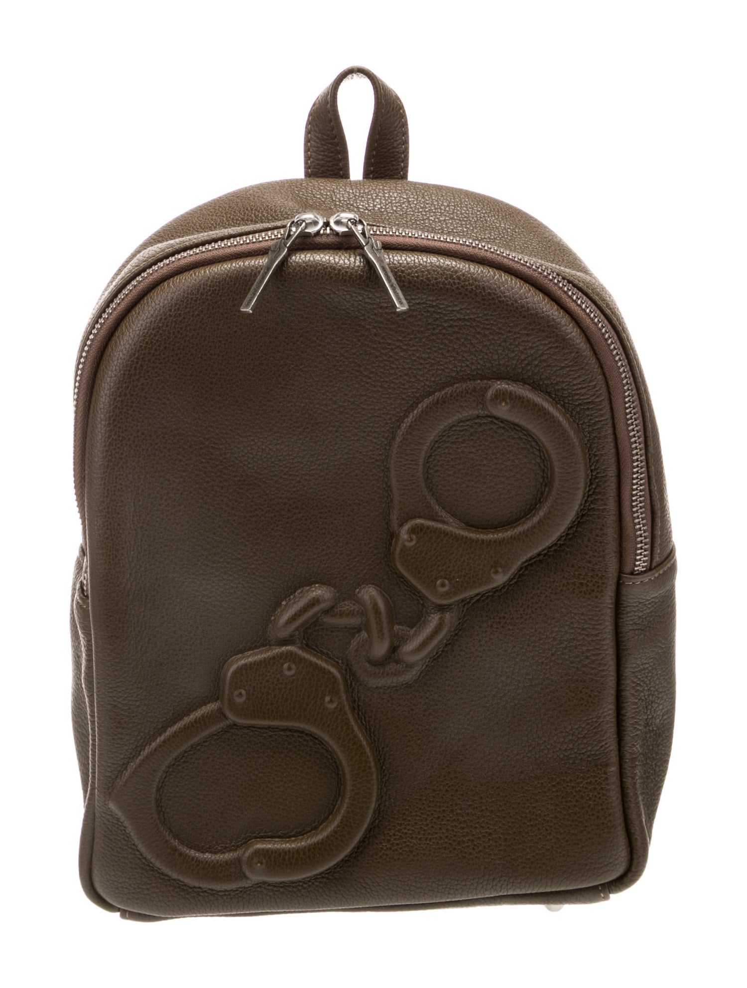 Vlieger & Vandam Leather Backpack