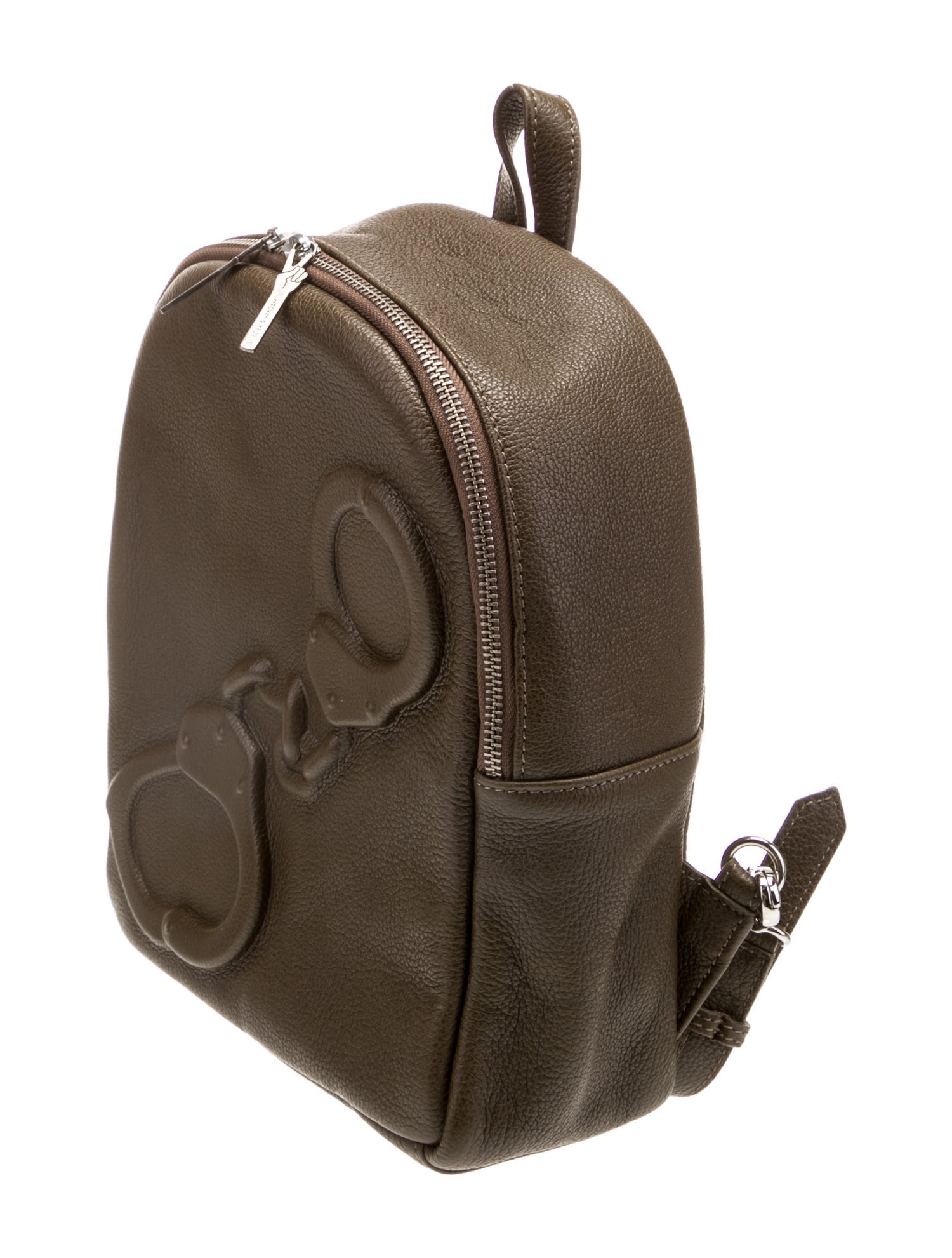 Vlieger & Vandam Leather Backpack