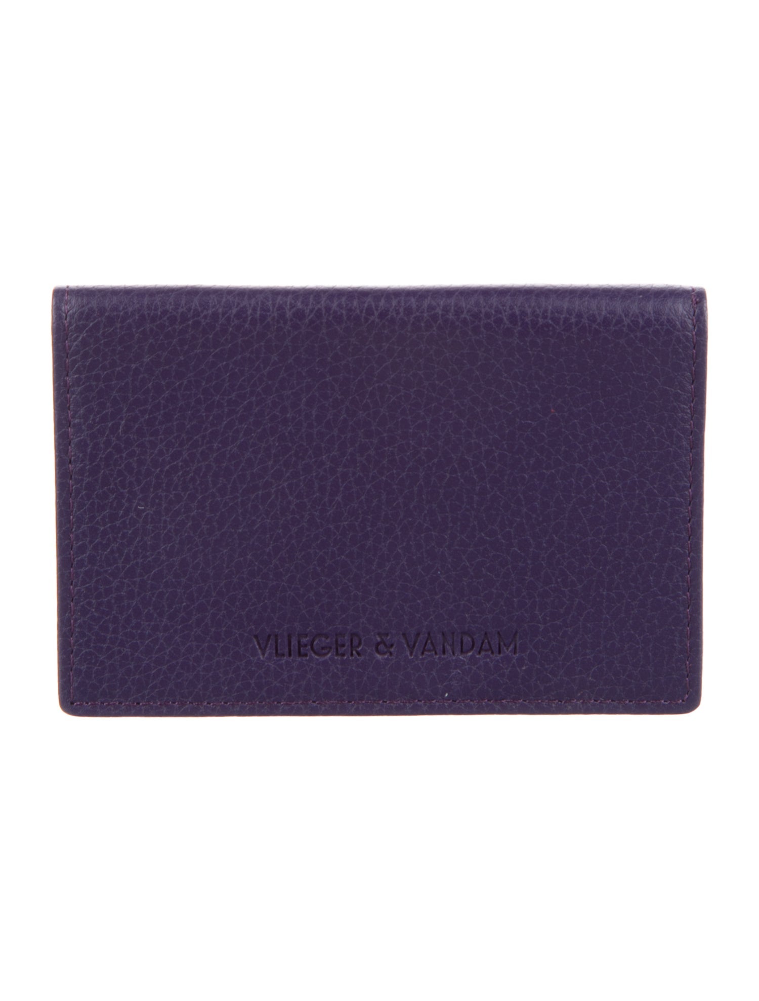 Vlieger & Vandam Leather Card Holder