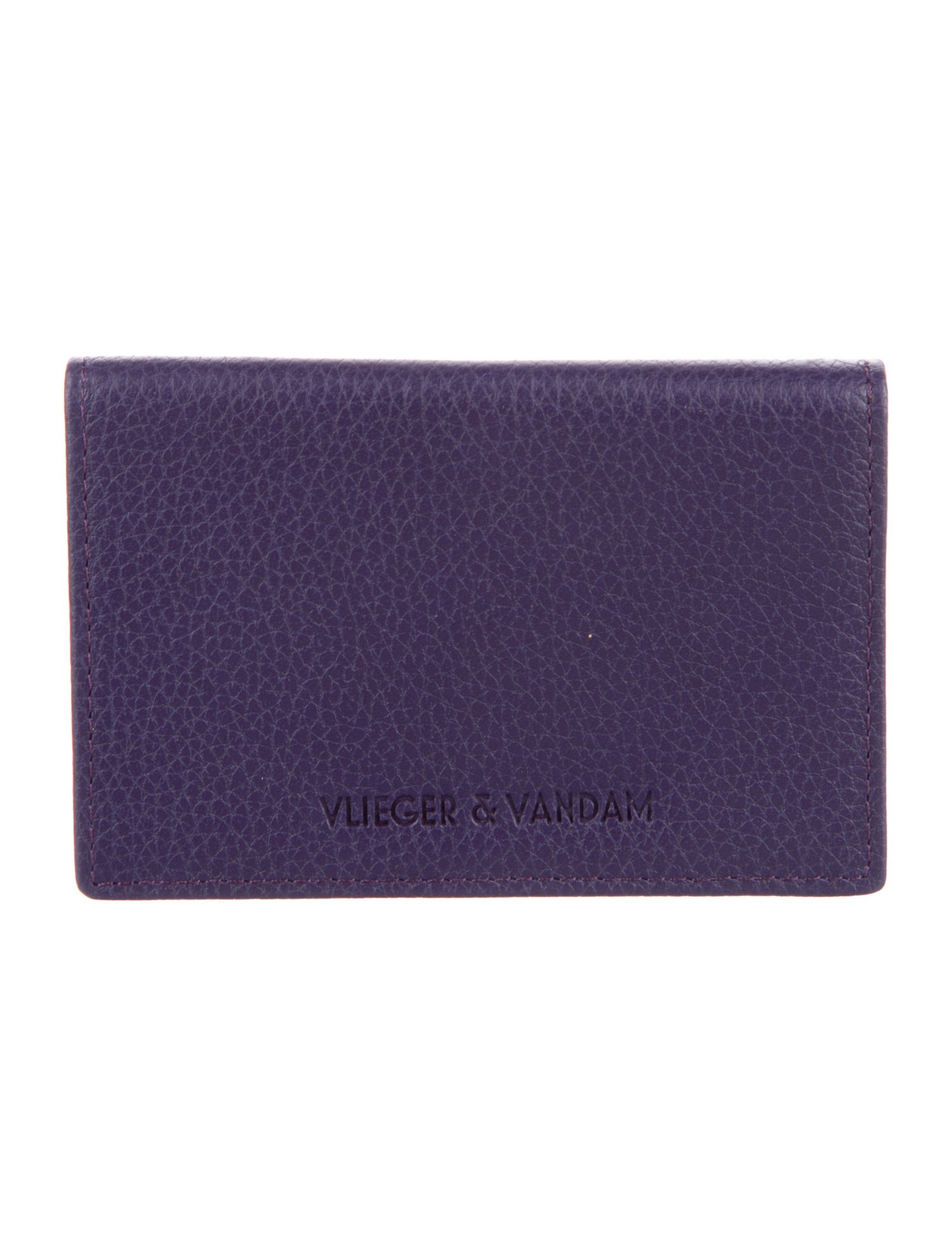 Vlieger & Vandam Leather Card Holder