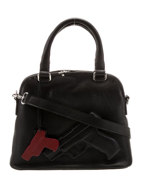 Vlieger & Vandam Leather Top Handle Bag