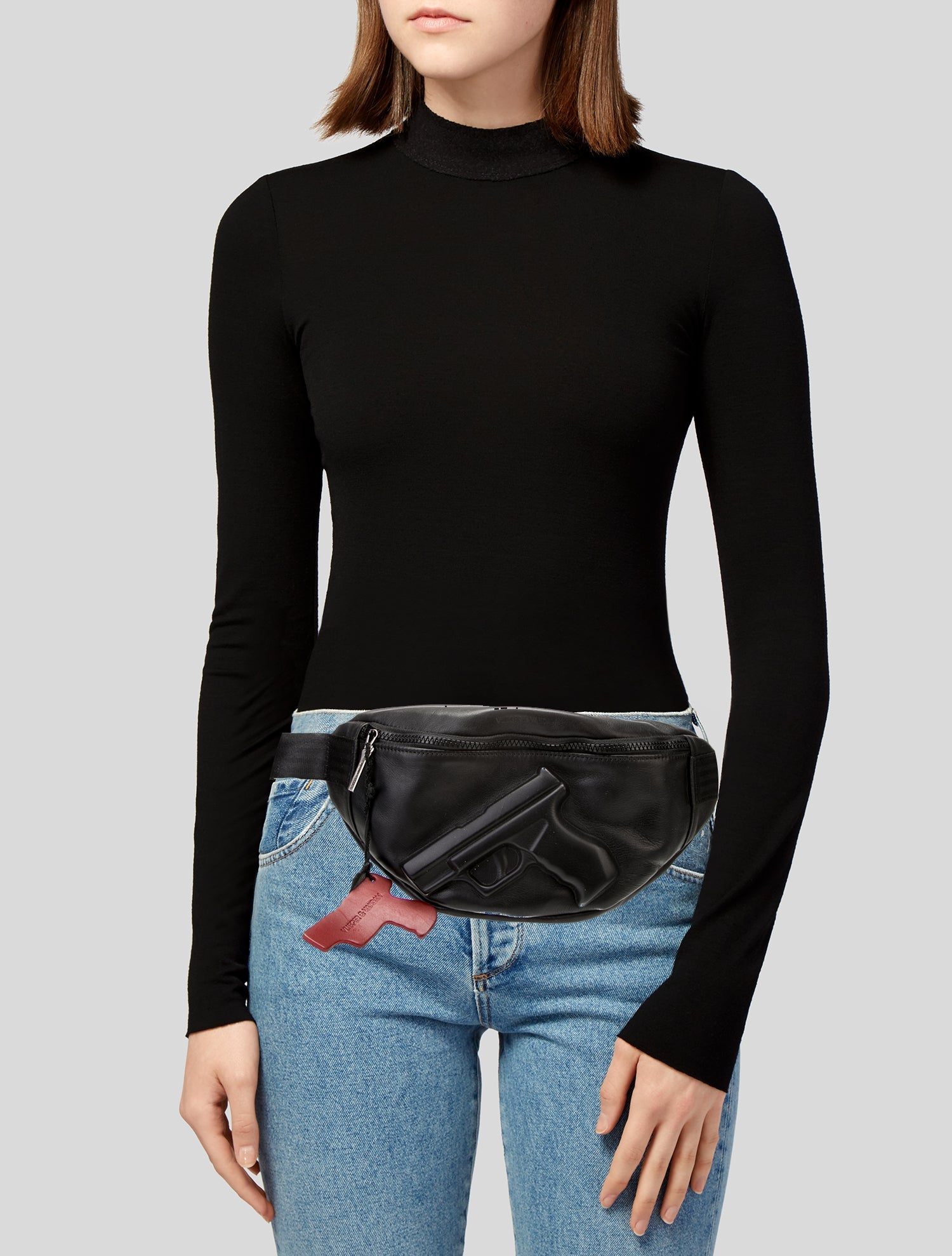 Vlieger & Vandam Leather Belt Bag