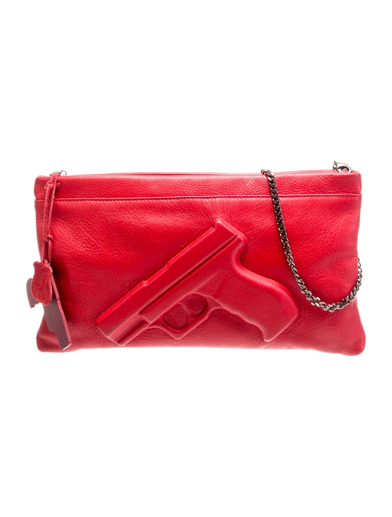 Vlieger & Vandam Leather Clutch