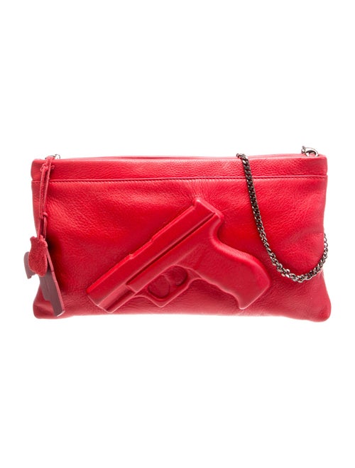 Vlieger & Vandam Leather Clutch