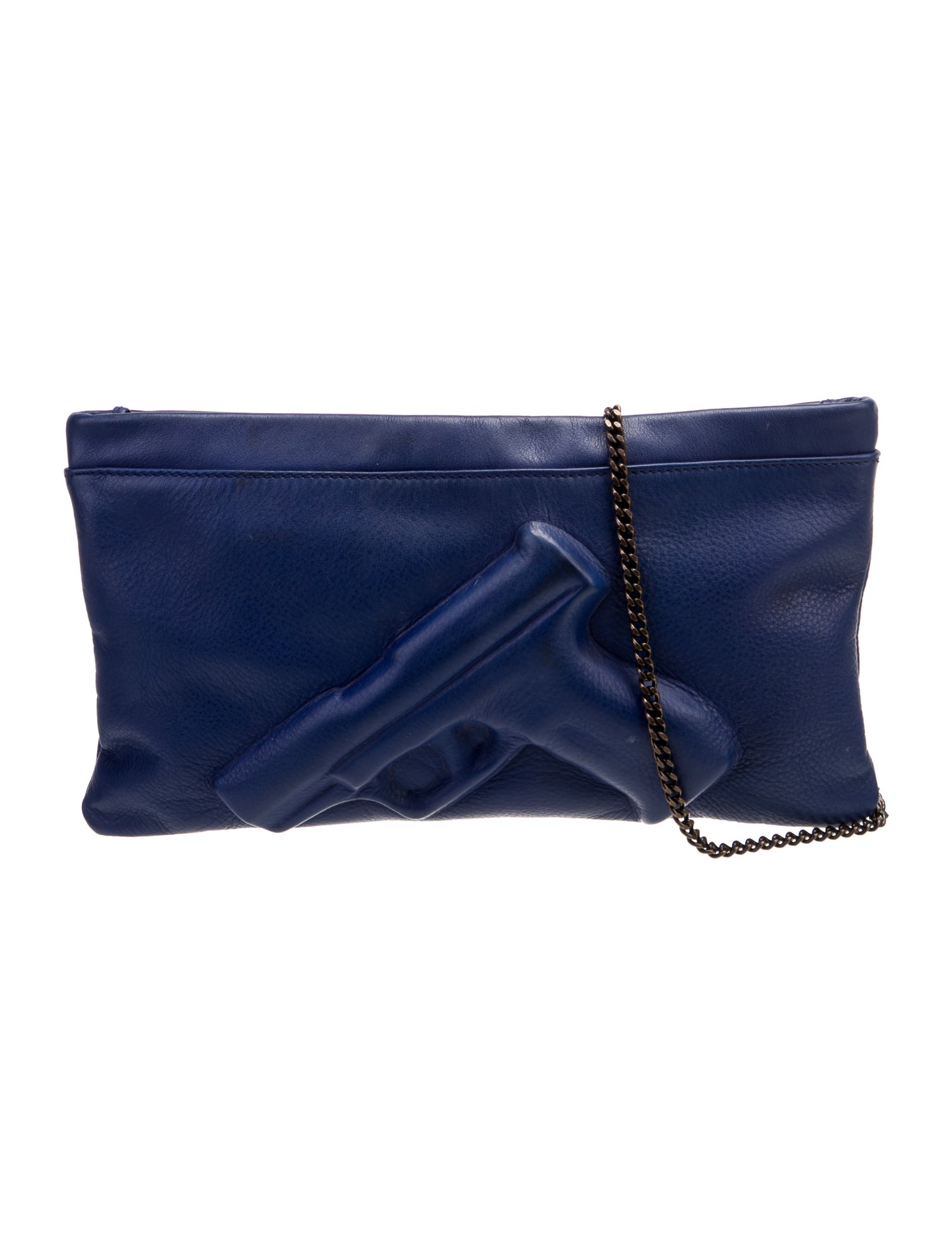 Vlieger & Vandam Leather Clutch