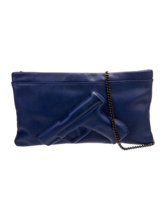 Vlieger & Vandam Leather Clutch