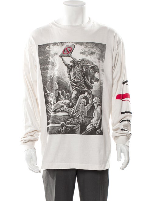 Vlone x Saint Michaels No Cap Graphic Print T-Shirt