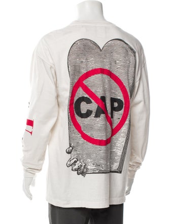 Vlone x Saint Michaels No Cap Graphic Print T-Shirt