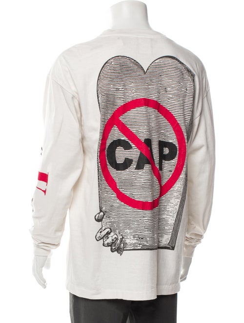 Vlone x Saint Michaels No Cap Graphic Print T-Shirt