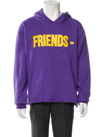 Vlone Friends Graphic Print Hoodie