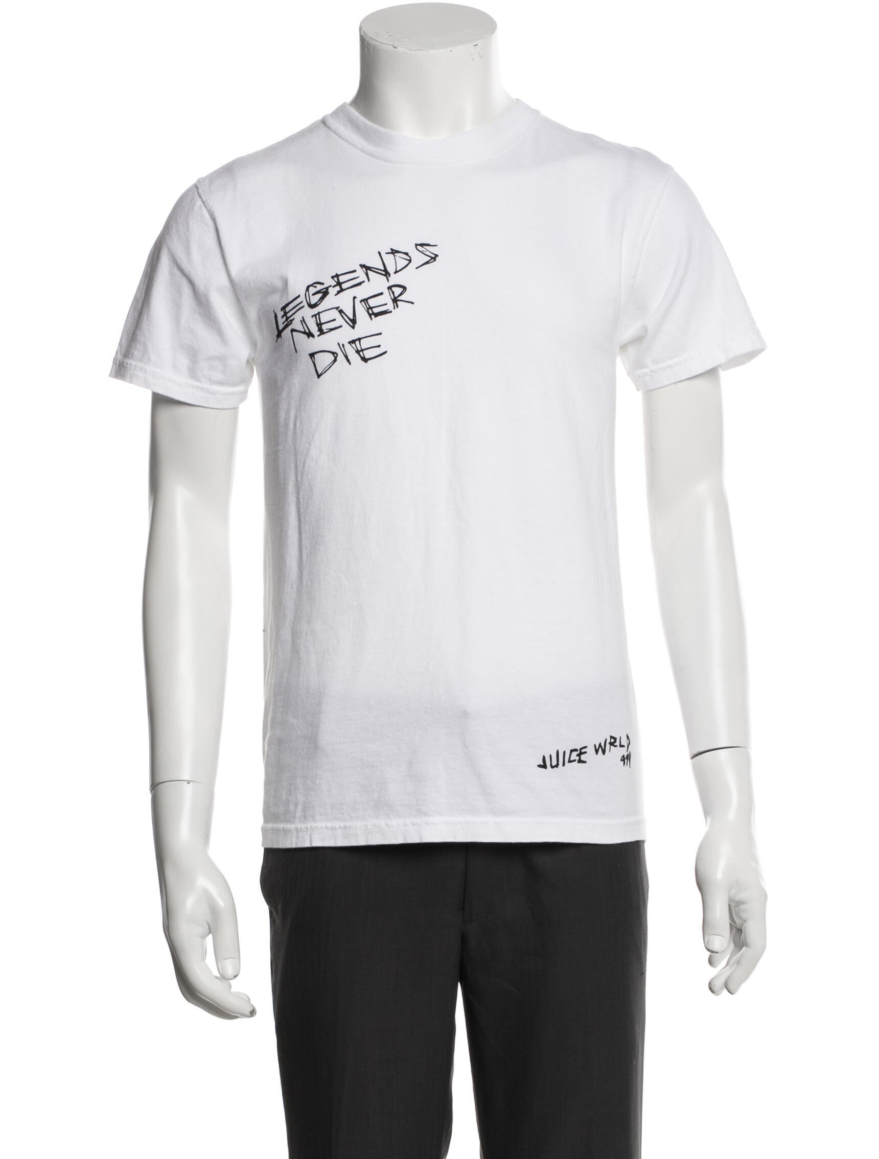 Vlone Legends Never Die Graphic Print T-Shirt