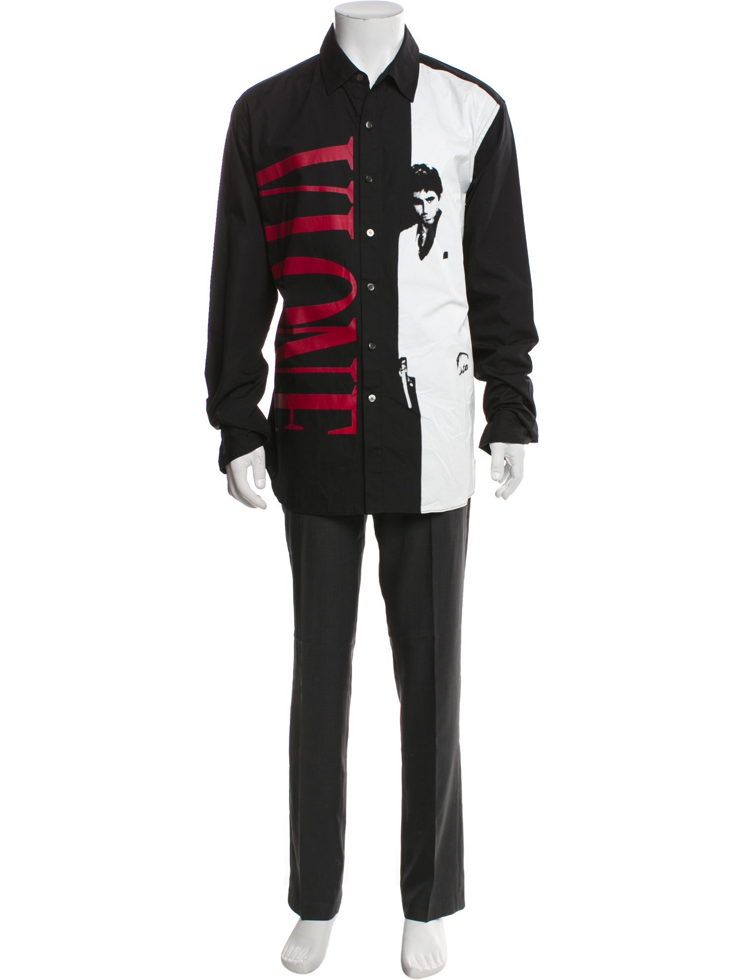 Vlone x Scarface Graphic Print Shirt