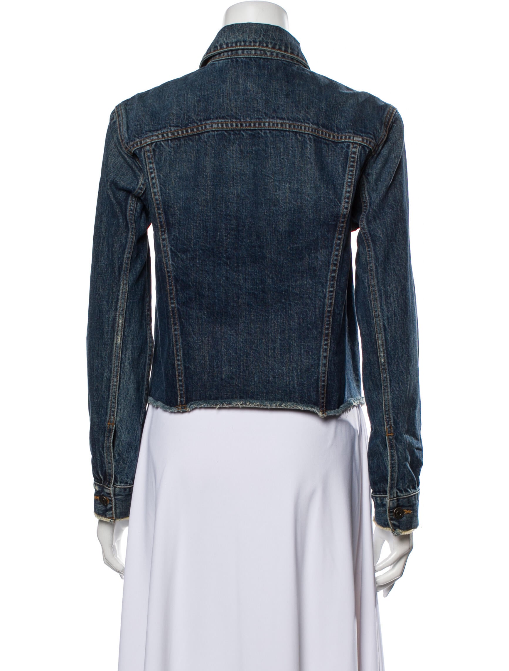 Vince Denim Jacket Blue Jackets, Clothing WVN105688 The RealReal