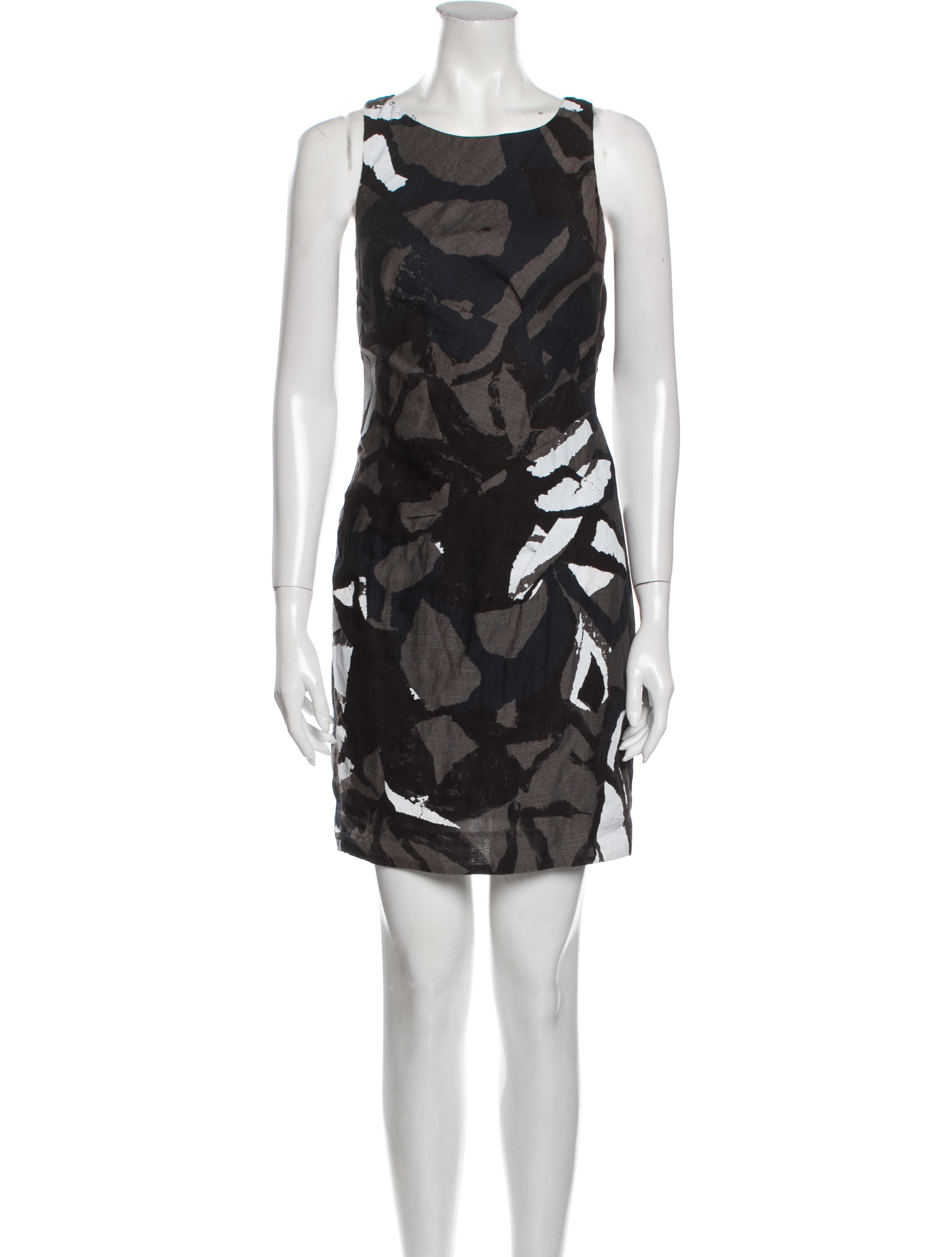 Vince Printed Mini Dress