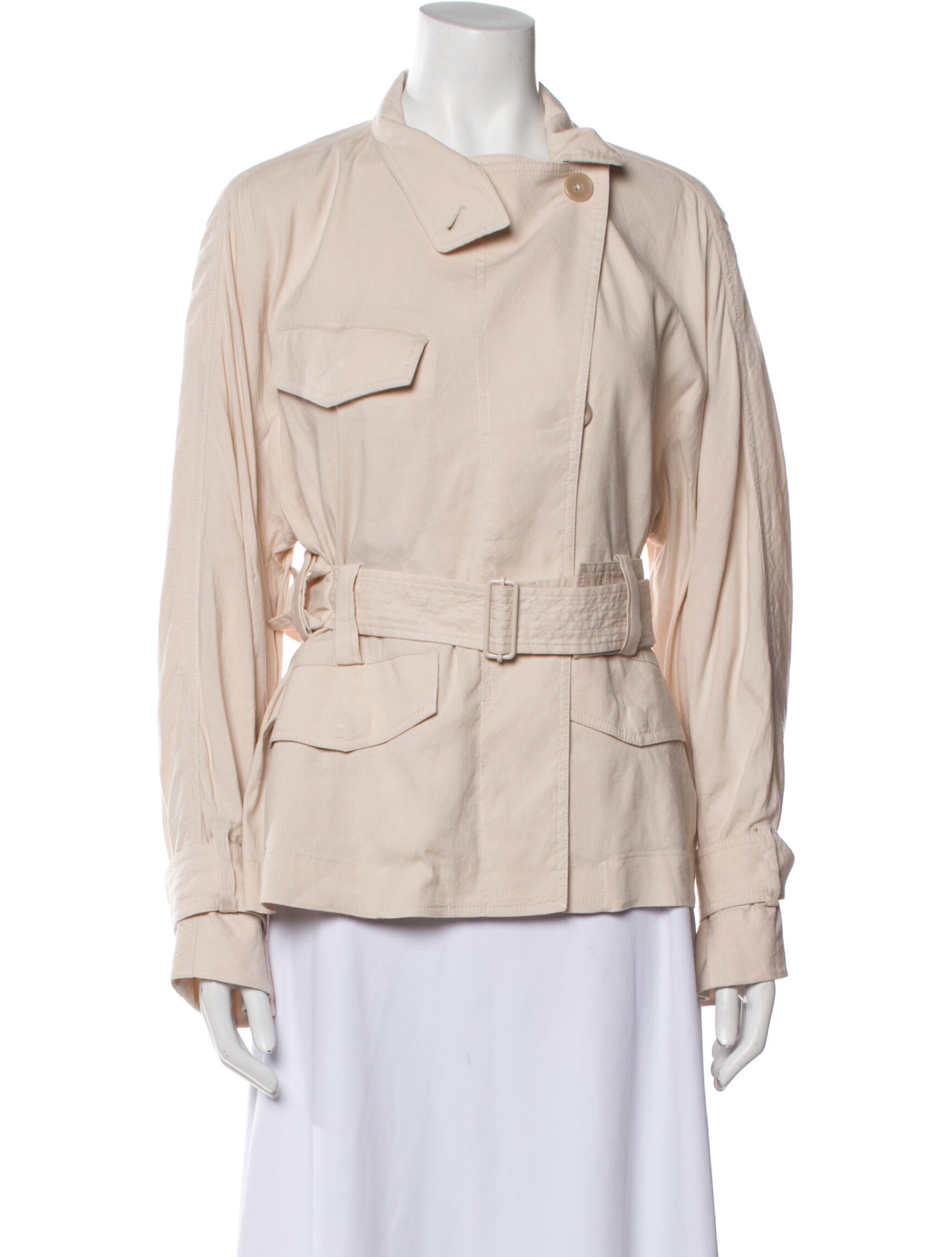 vince cropped utility jacket