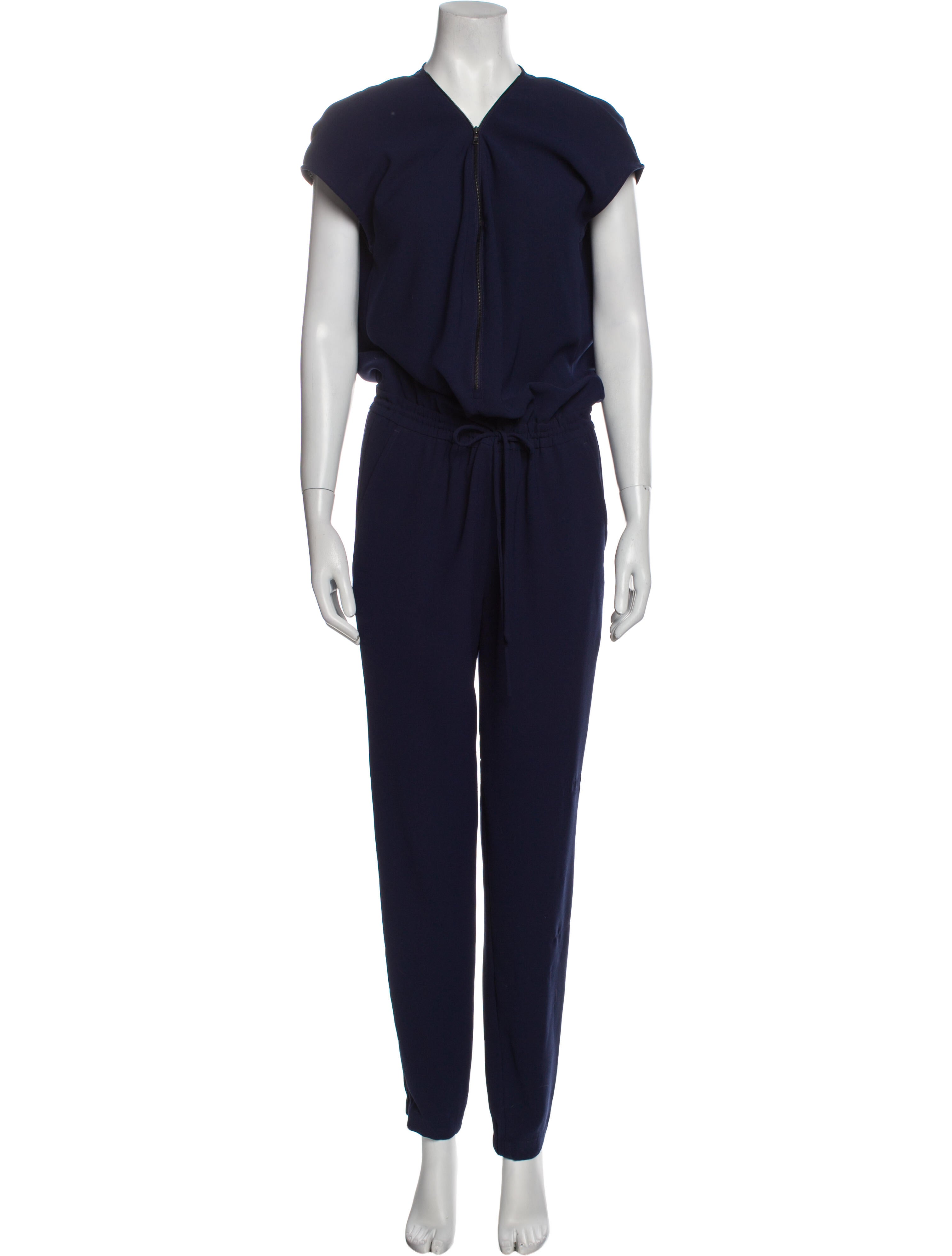 Vince V-Neck Jumpsuit