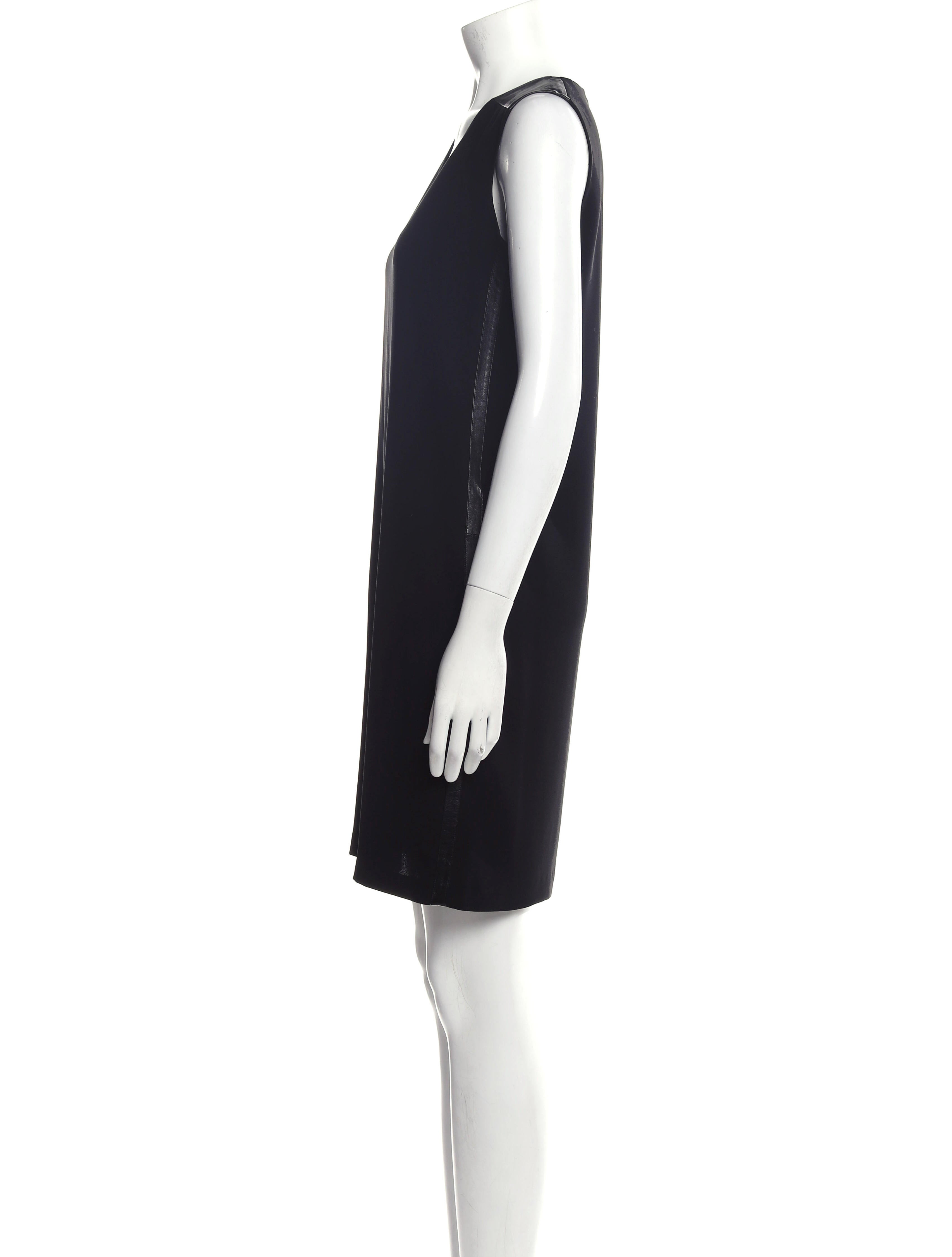 Vince V-Neck Mini Dress