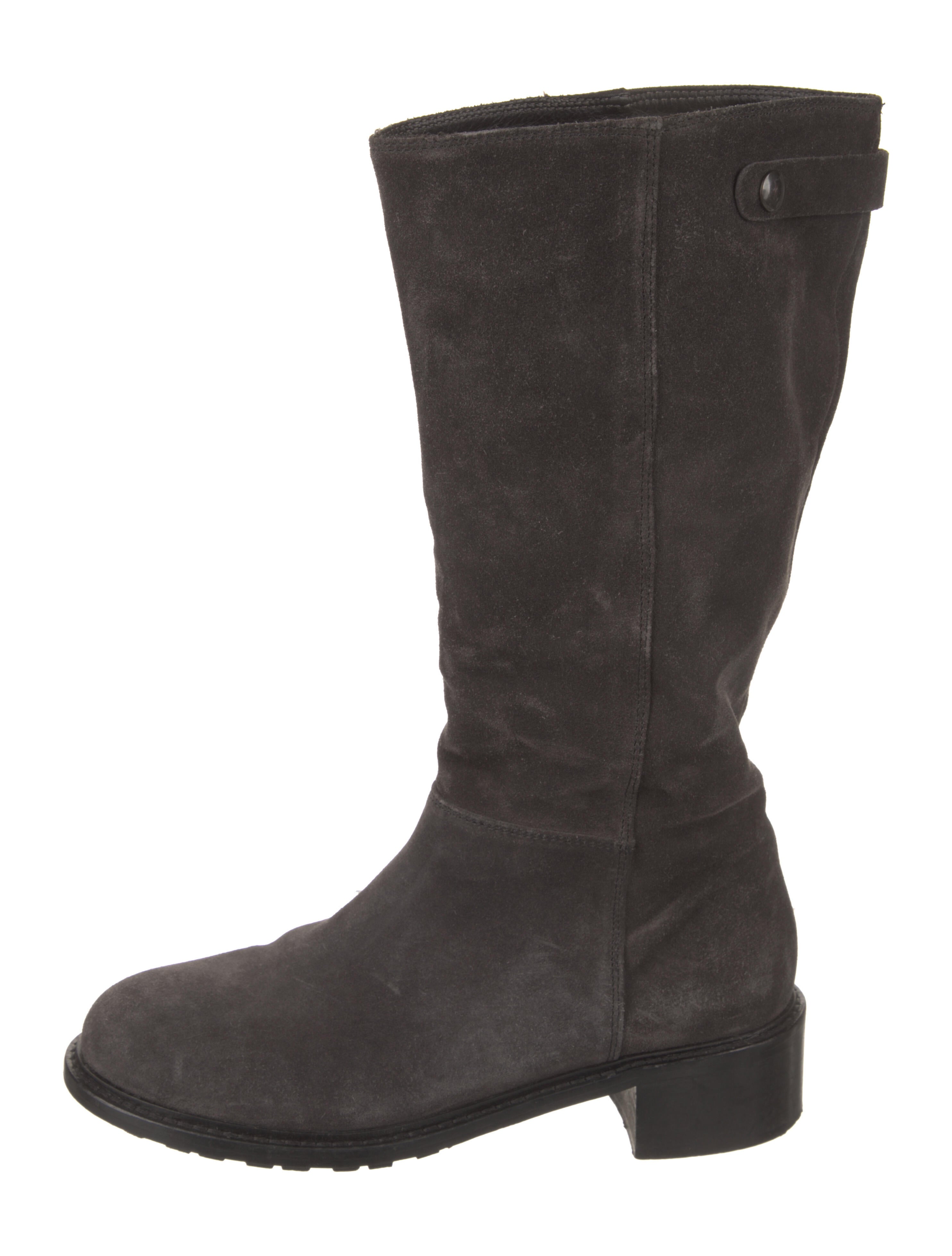 suede riding boots