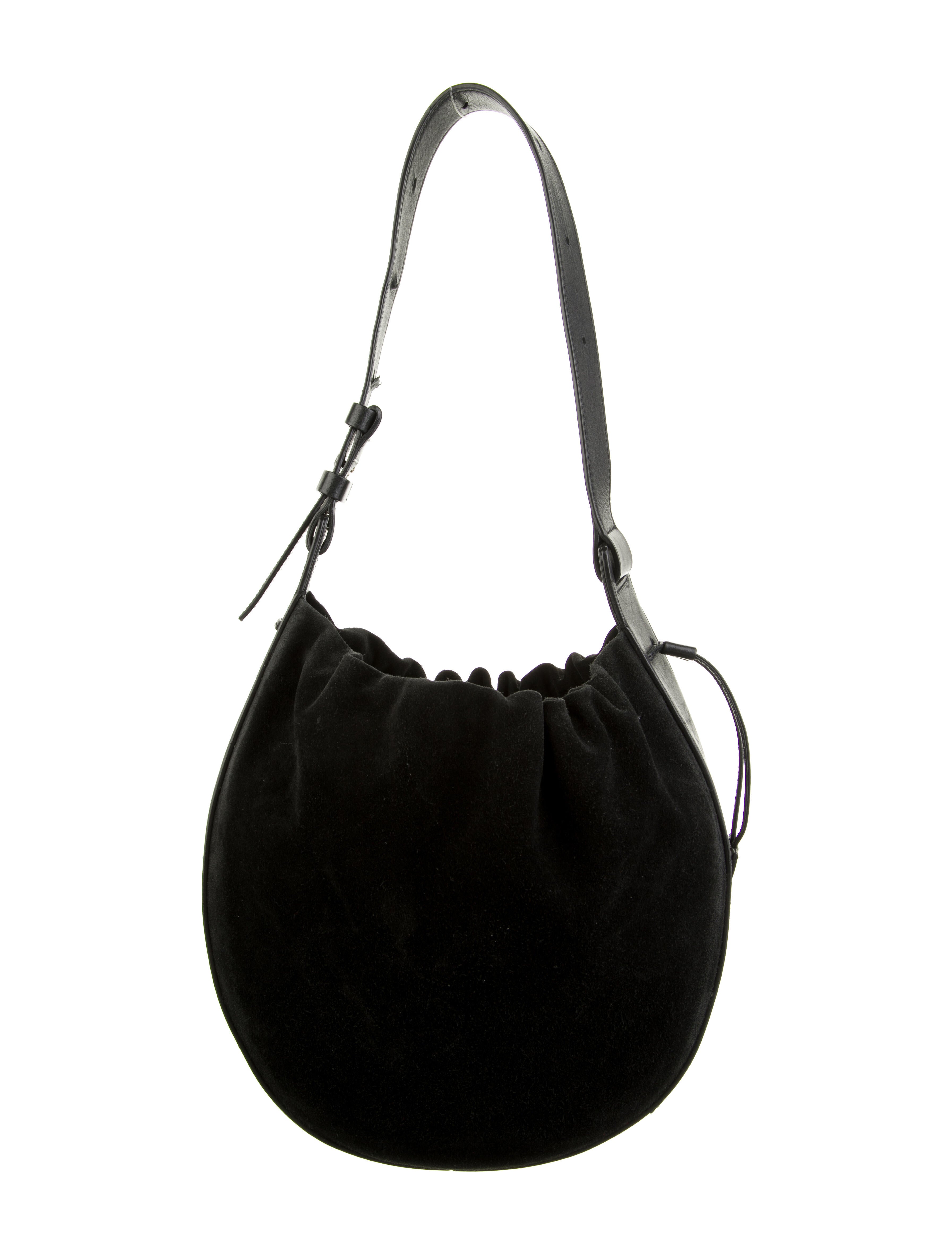 Vince Leather Hobo Black Hobos, Handbags WVN191777 The RealReal