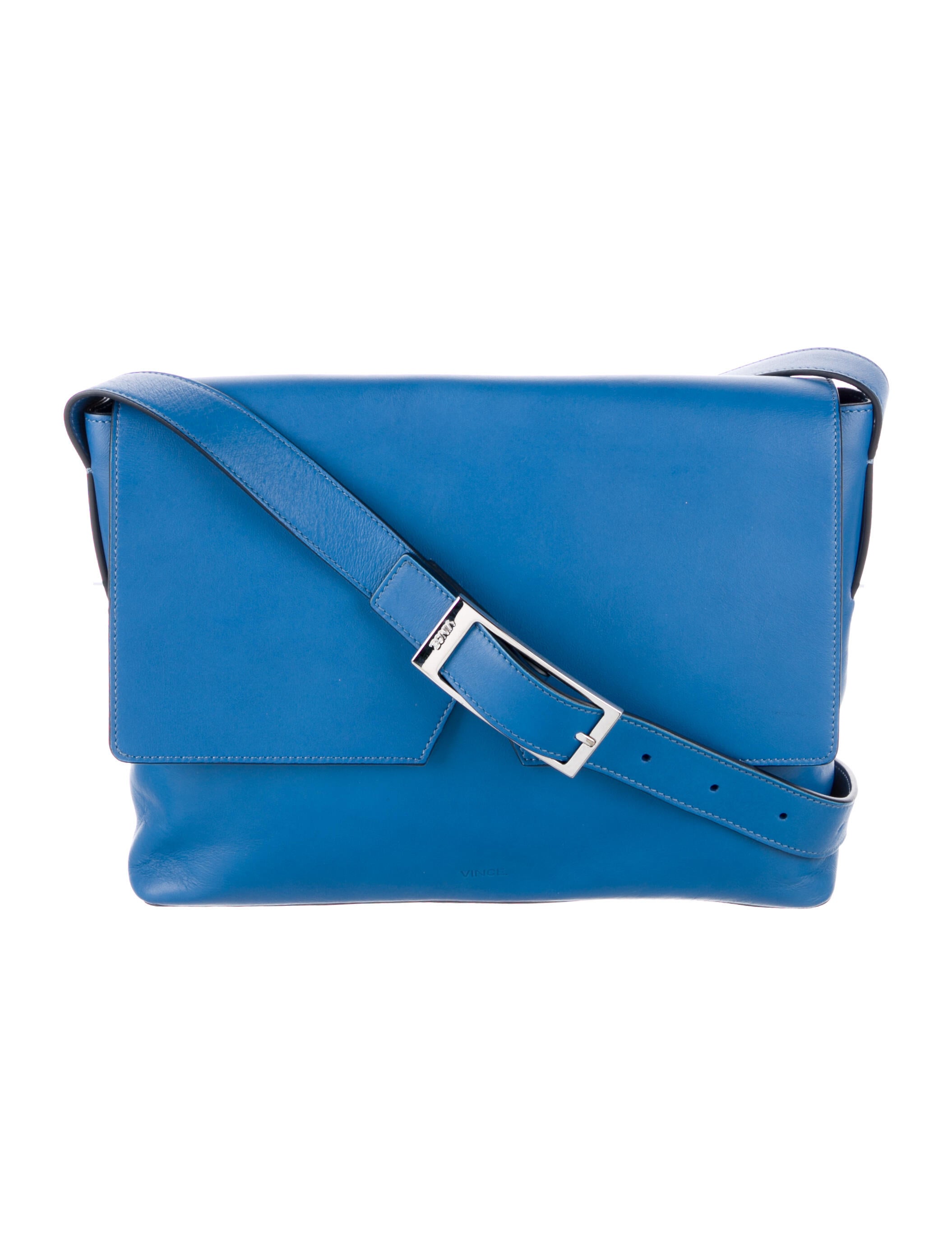 Vince Leather Crossbody Bag Blue Crossbody Bags, Handbags WVN229079 The RealReal