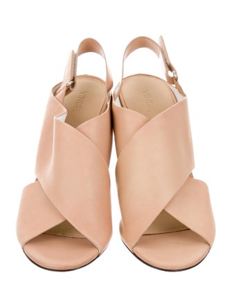 Vince Crossover Slingback Sandals