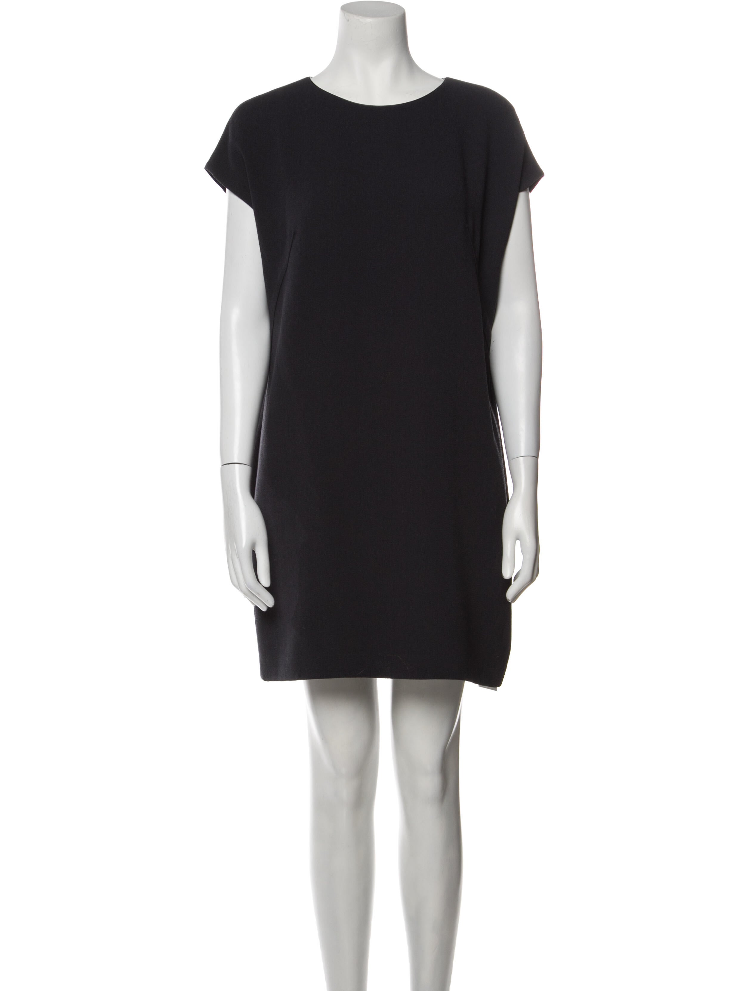 Vince Crew Neck Mini Dress