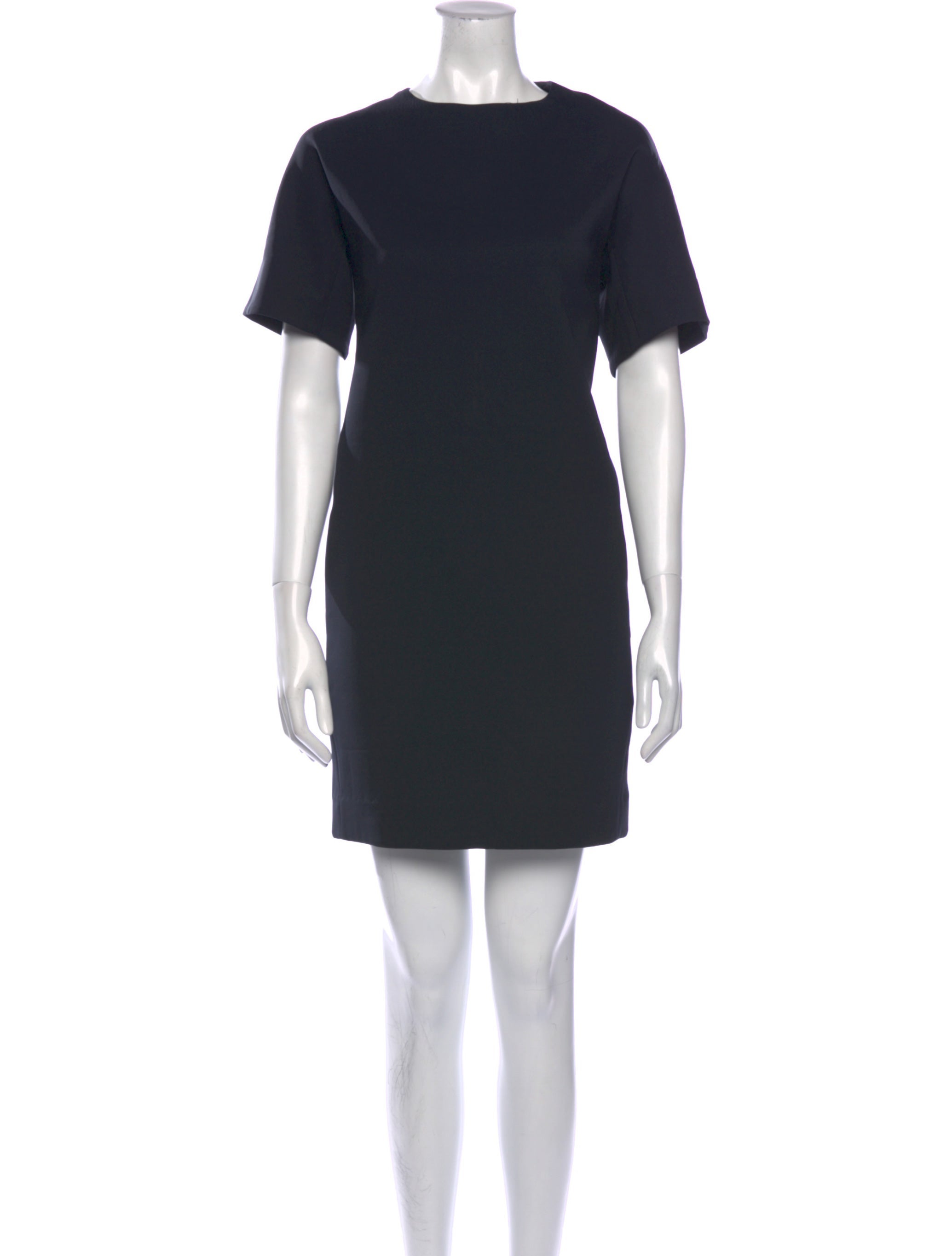 Vince Crew Neck Mini Dress