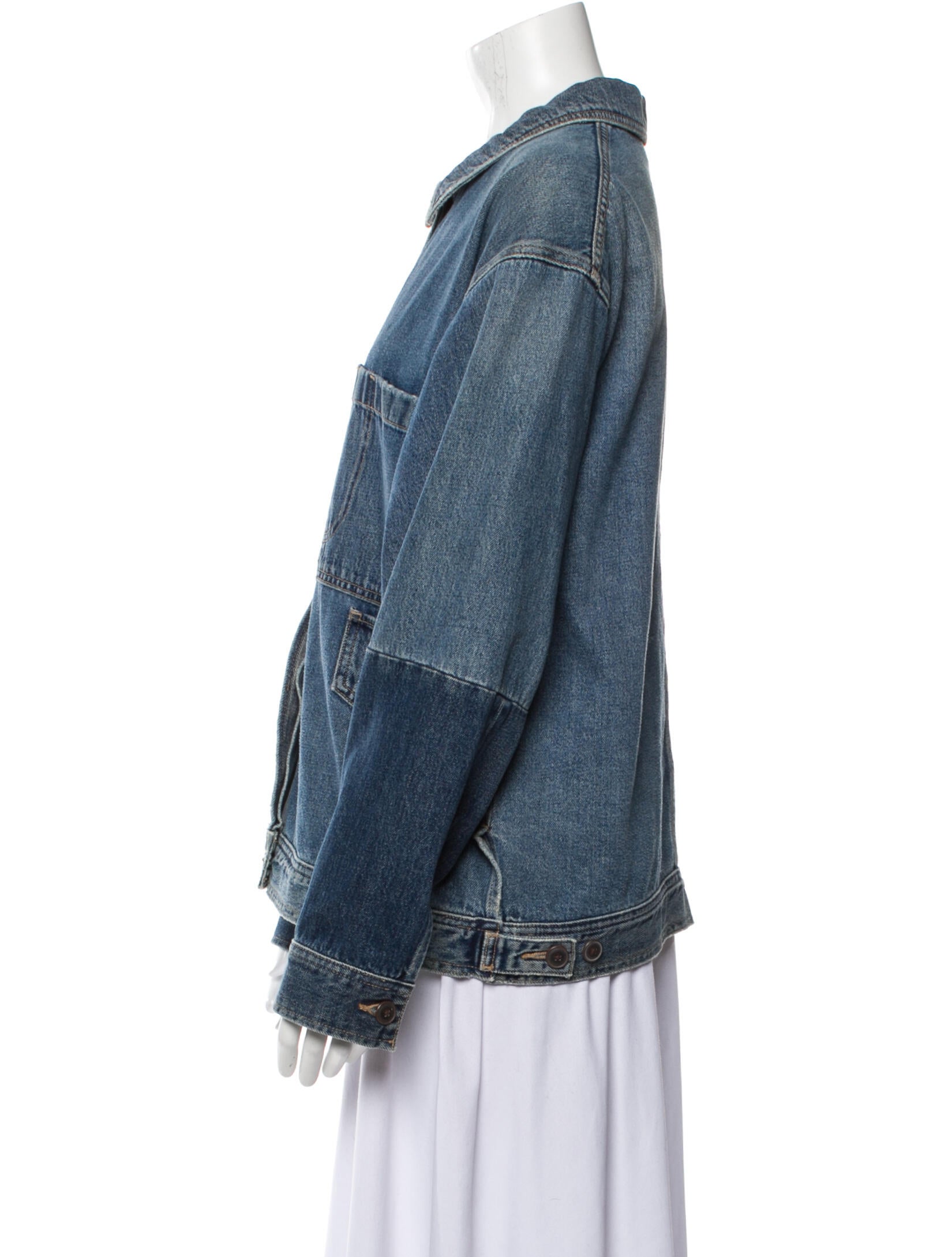 Vince Denim Jacket Blue Jackets, Clothing WVN236495 The RealReal