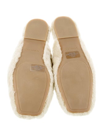 Vince Shearling Mules