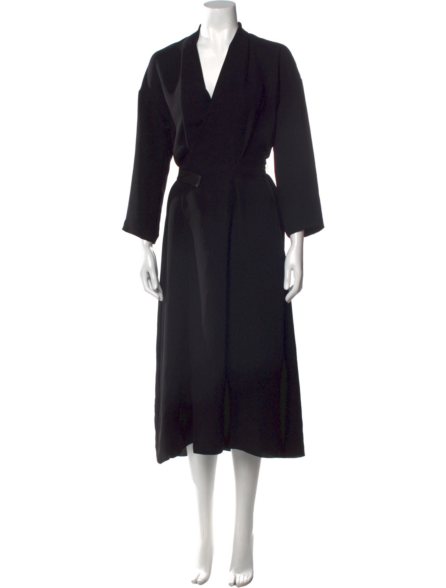 Vince VNeck Long Dress Black Dresses, Clothing WVN247480 The