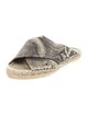 Vince Animal Print Espadrilles