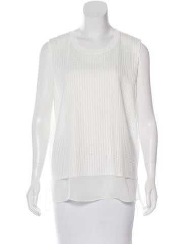 Vince Sleeveless Textured Top w/ Tags