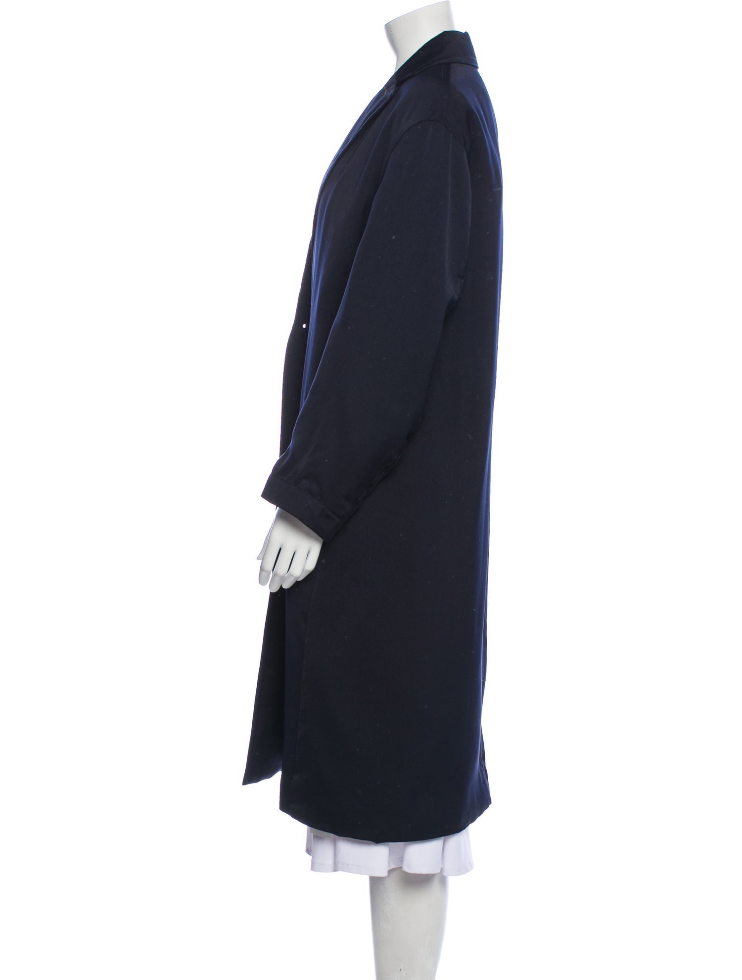 Acne Studios Mohair Coat Blue Coats, Clothing ACN125327 The RealReal